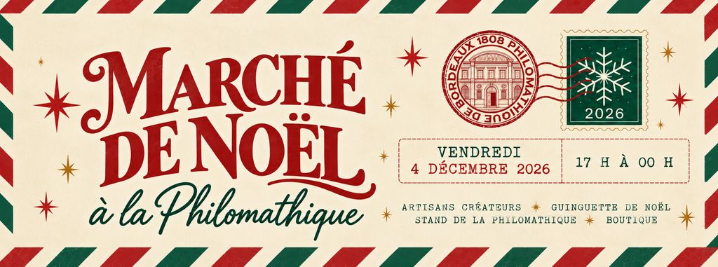 Photo de couverture - Marché de Noël nocturne des artisans à la Philomathique