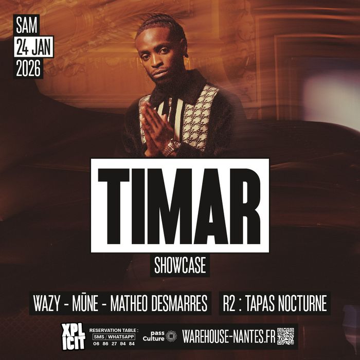 XPLICIT invite TIMAR en showcase exclusif à Nantes