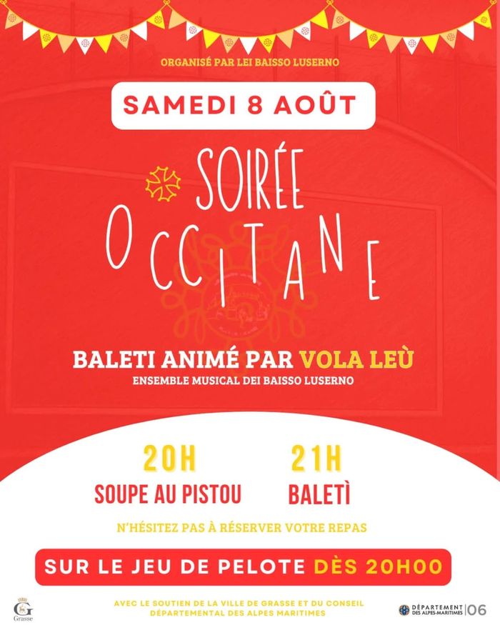 Affiche — Soirée Occitane