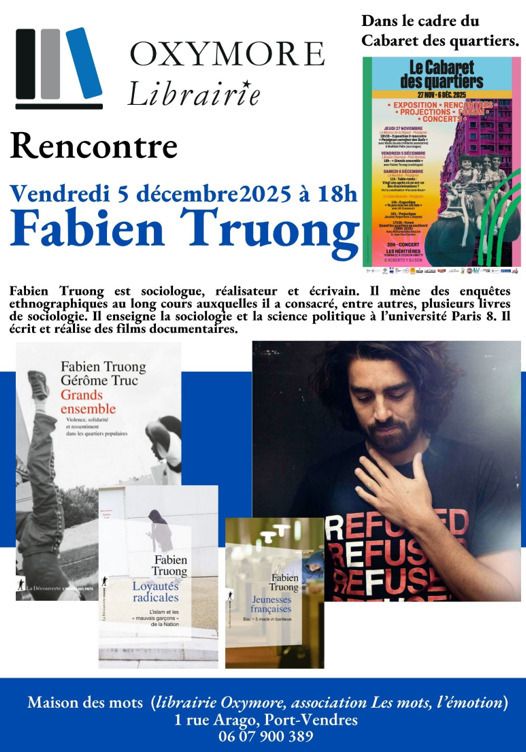 Rencontre Fabien Truong "Grands ensemble"
