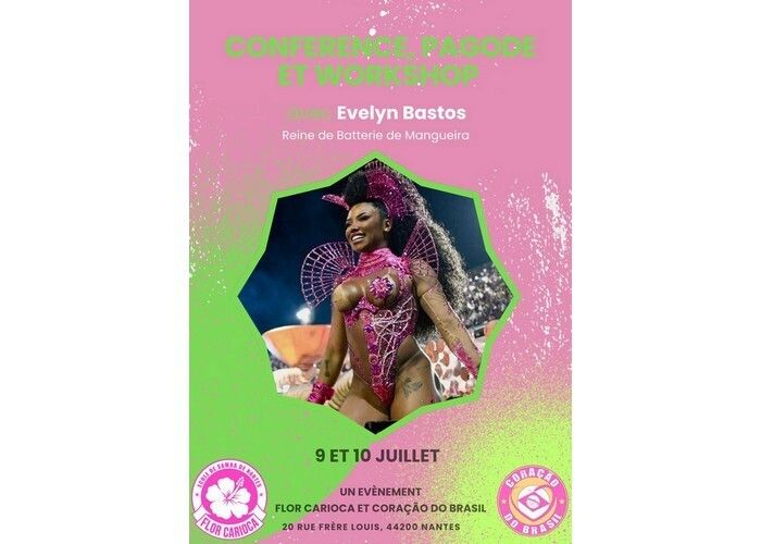 Conférence, concert pagode et atelier danse samba