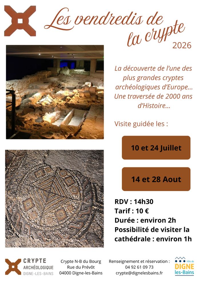 Les vendredis de la crypte