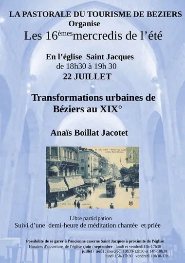 Transformations urbaines de Béziers au xix° siècle