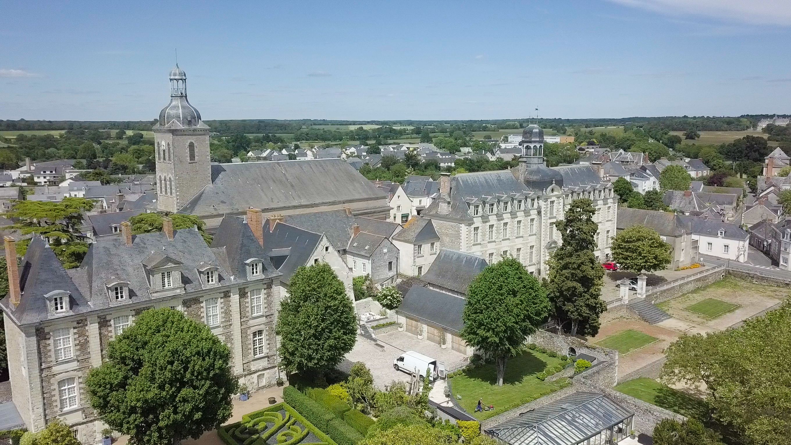 Visite des jardins du logis abbatial