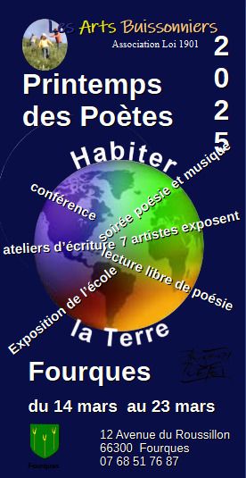 Le Printemps des Poètes - Habiter la terre