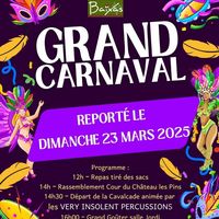 Grand Carnaval de Baixas - Cavalcades et concert Very Insolent Percussions