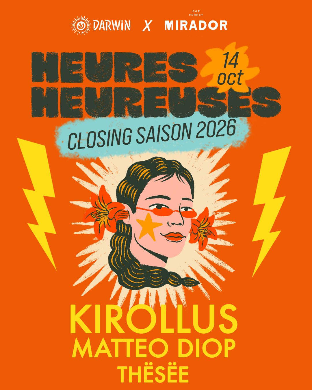 ⚡️DARWIN × MIRADOR⚡️ CLOSING HEURES HEUREUSES