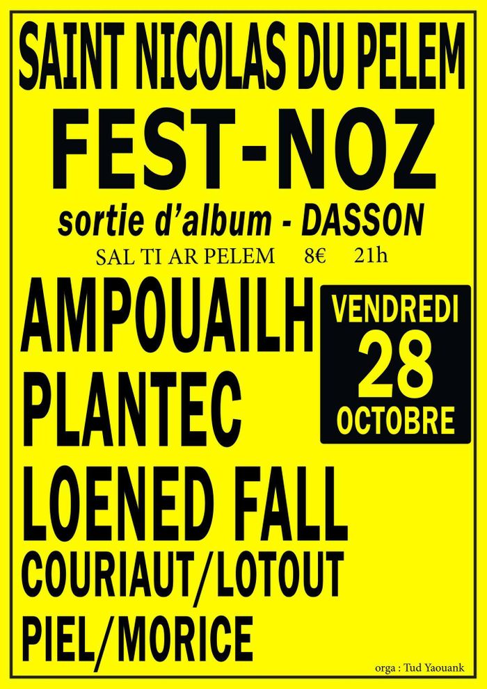 Fest-noz nouvel album Ampouailh