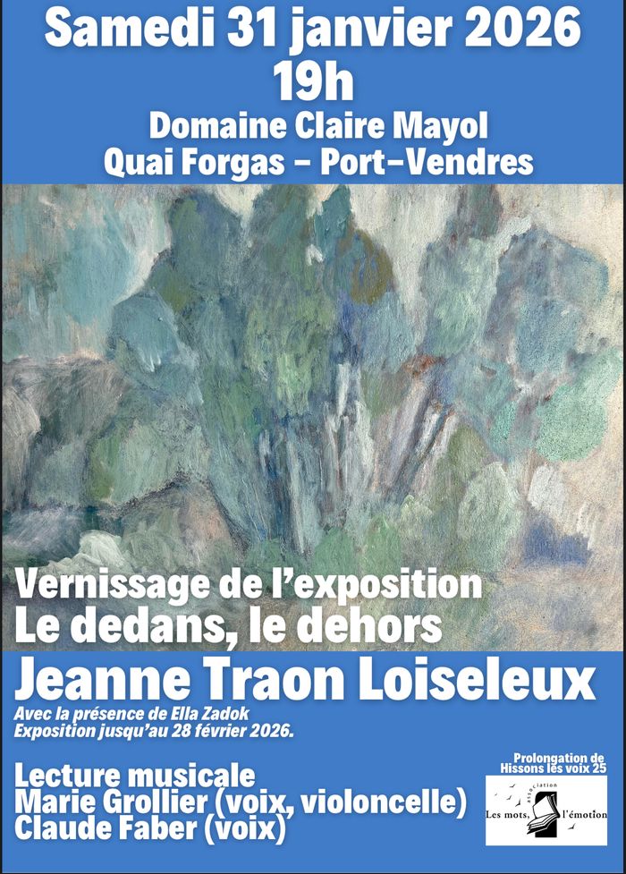 "Le dedans, le dehors" de Jeanne Traon Loiseleux