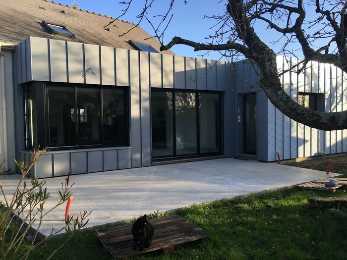 Visite d'une extension en ossature bois