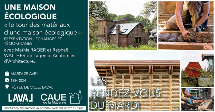 CAUE 53 - Les Rendez-Vous du Mardi : une maison écologique