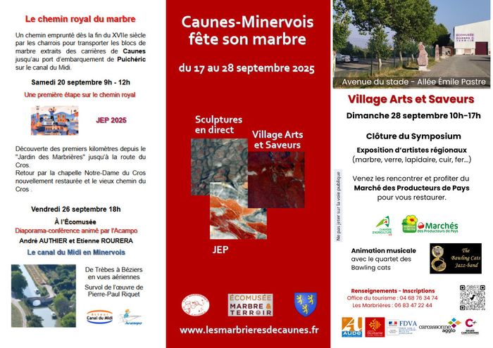 Caunes Minervois fête son marbre