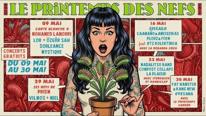 Vilmos Live Club + MiEL - Le Printemps des Nefs