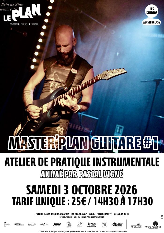 Atelier de pratique instrumentale animé par Pascal Vigné