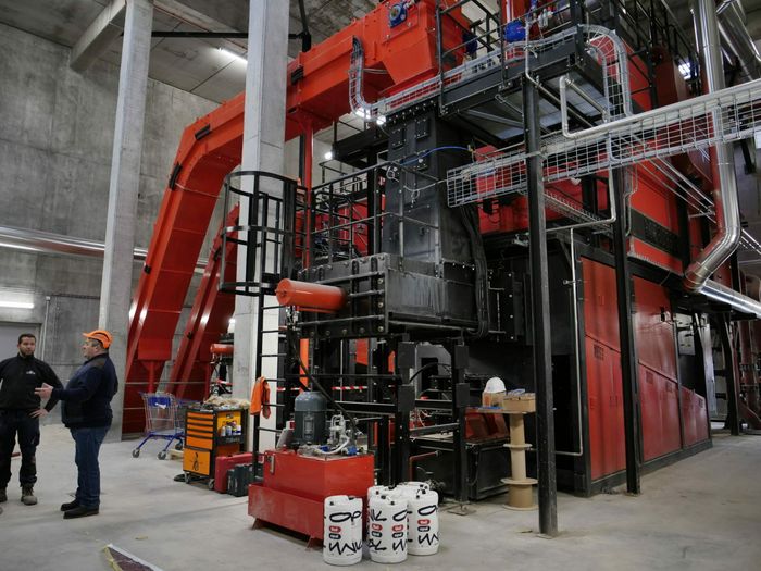 La centrale biomasse de Monplaisir