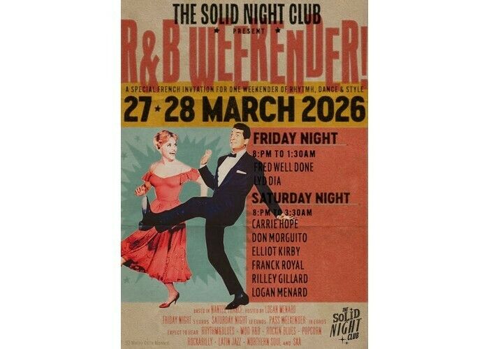 R&B Weekender - Pannonica reçoit The Solid Night Club