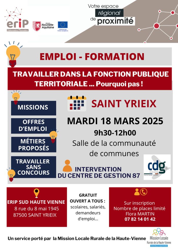 Venez découvrir les missions, les offres d'emploi et les métiers de la fonction publique territoriale