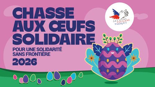 Chasse aux œufs solidaire 2026