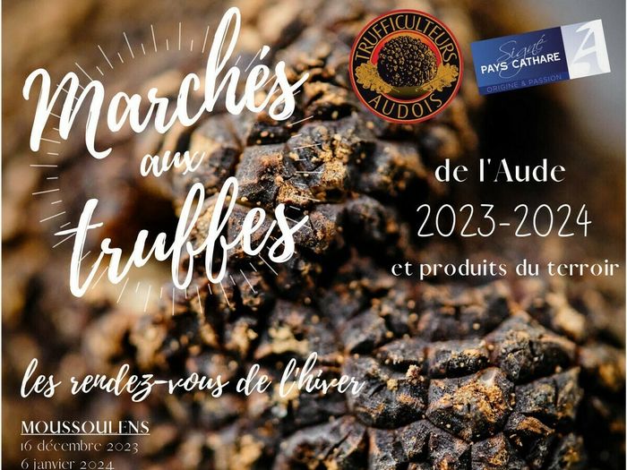 Marché aux truffes et produits de l'Aude