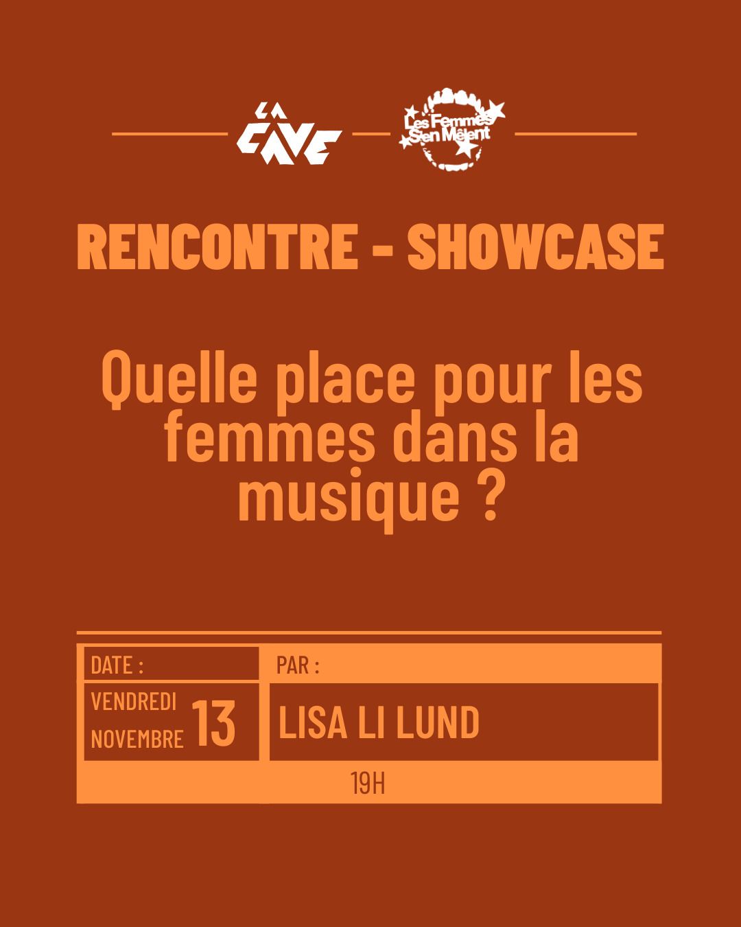 Rencontre - Showcase : Quelles place pour les femmes dans la musique ?