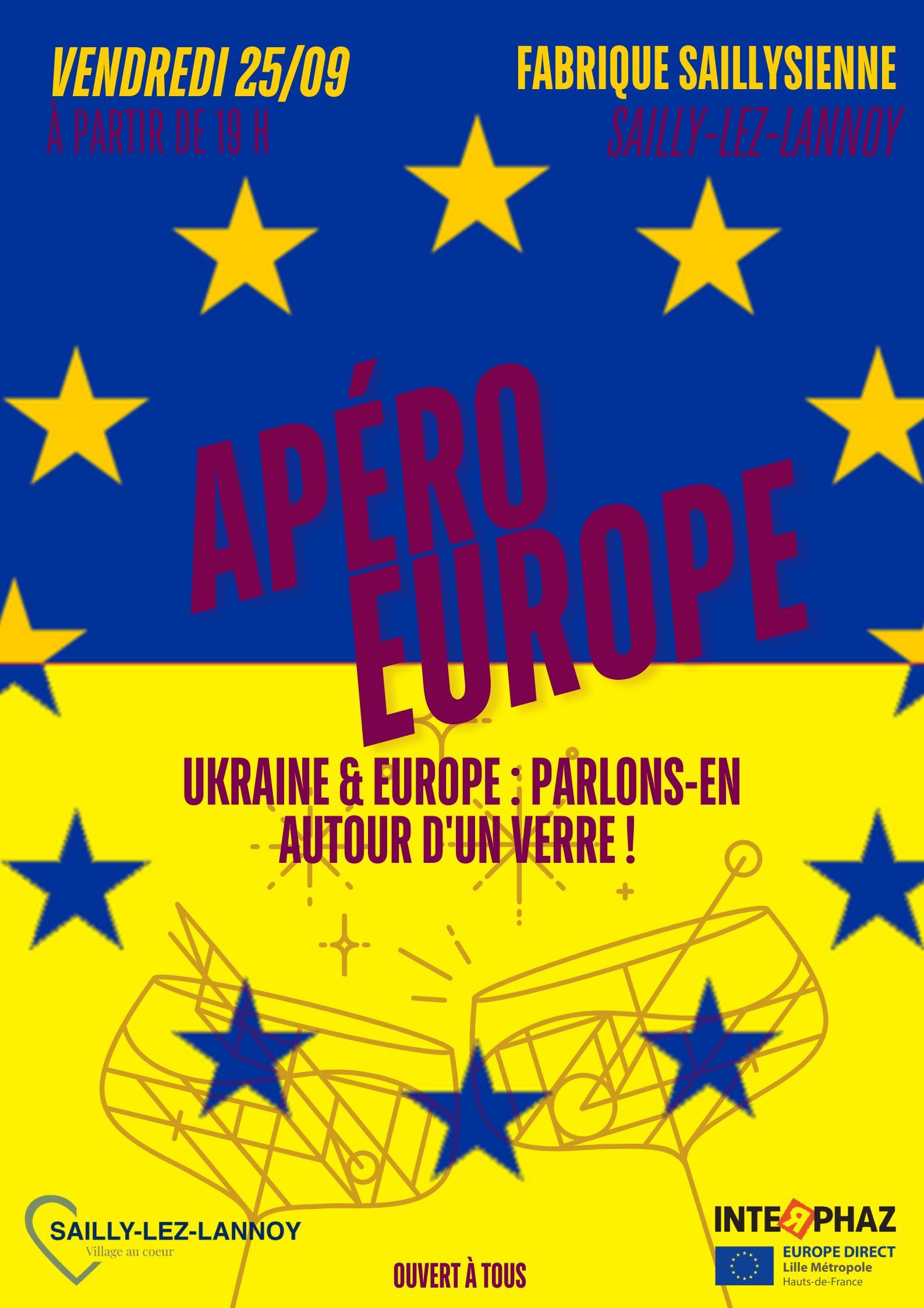 Ukraine European Aperitif in Sailly-lez-Lannoy