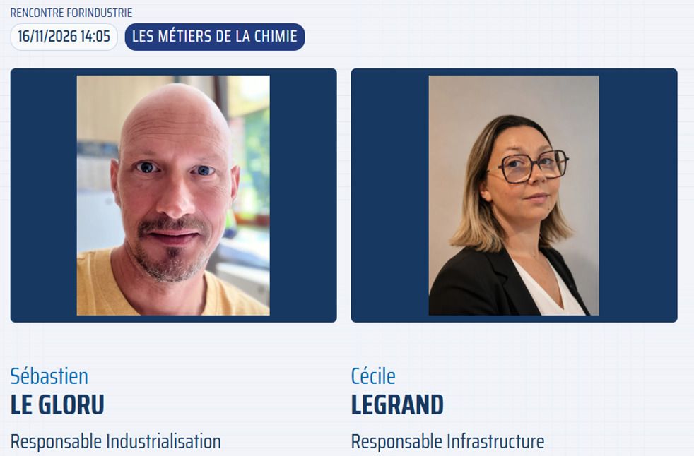 Conférence les Métiers de la Chimie BAYER SAS