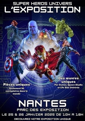 Super-héros Univers, l'exposition