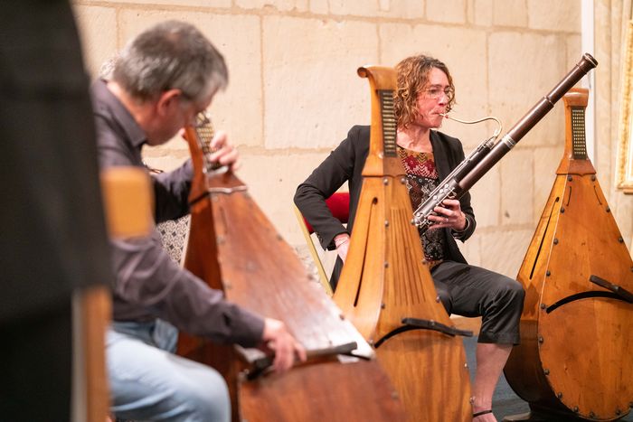 Affiche — Concert : répertoire moderne interprété avec des instruments anciens normands !