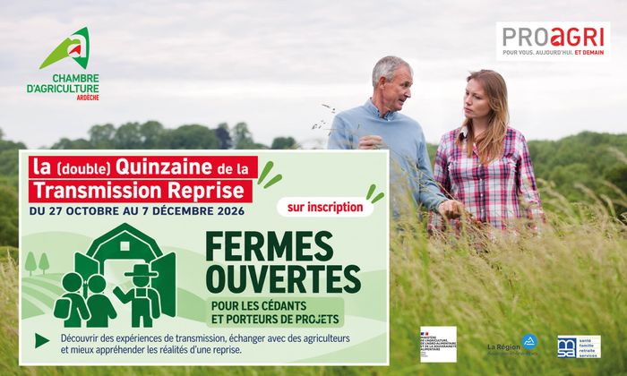 LA (DOUBLE) QUINZAINE DE LA TRANSMISSION : Ferme ouverte à Nozières