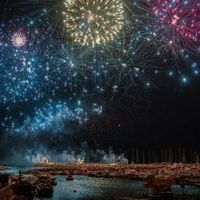 Grand feu d'artifice