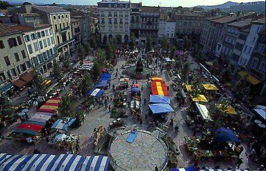 Place Carnot Carcassonne