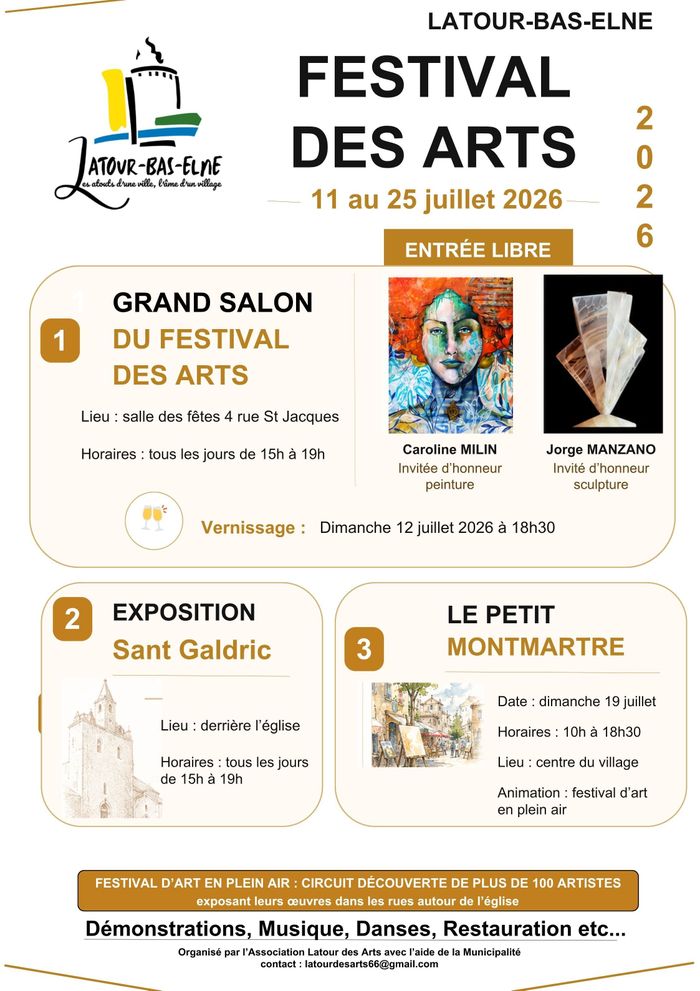 4ème FESTIVAL DES ARTS DE LATOUR BAS ELNE