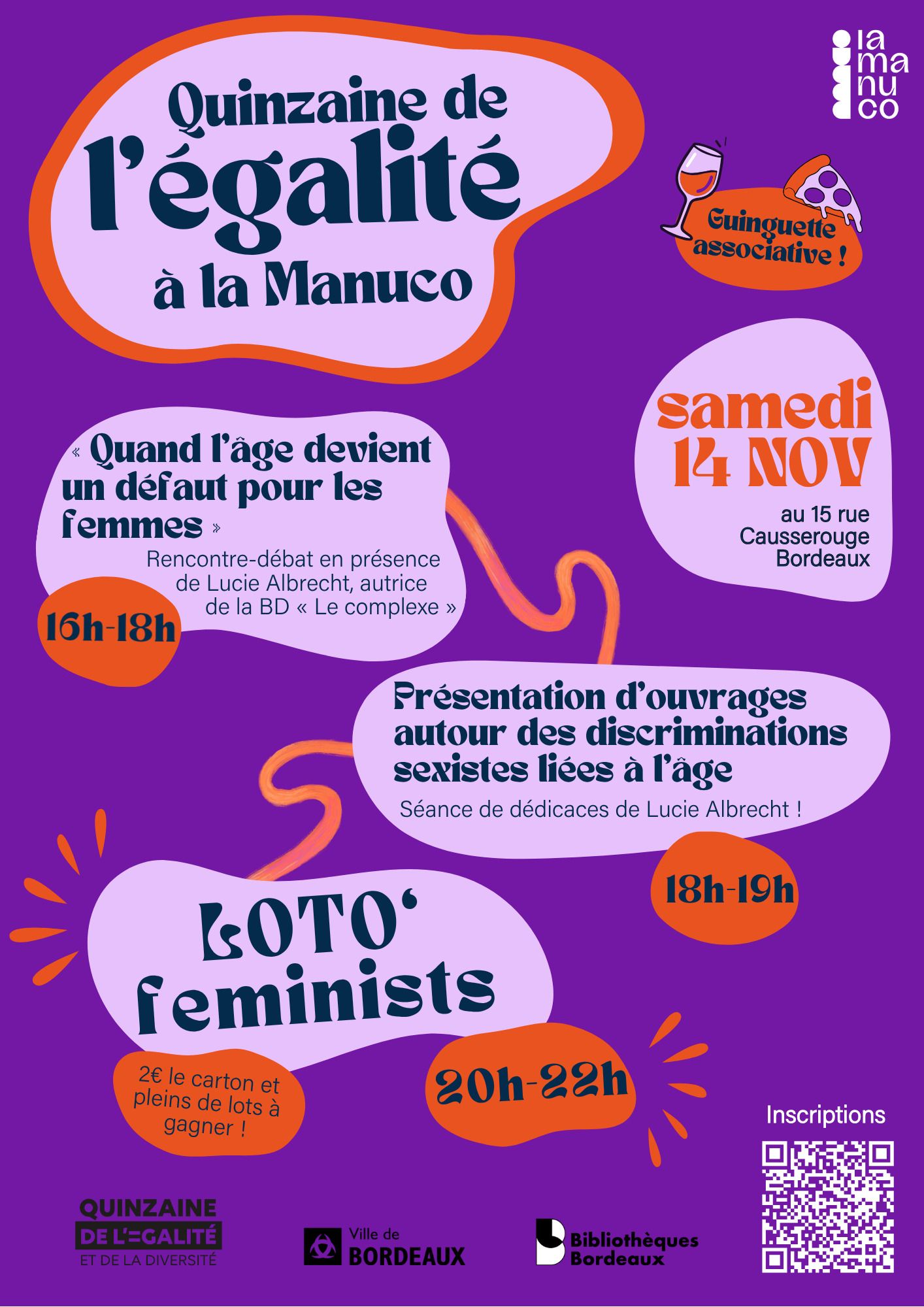 La Quinzaine de l'Egalité à la Manuco