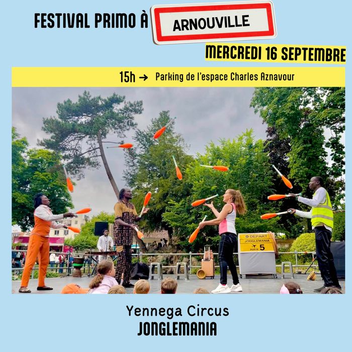 PRIMO est de passage à Arnouville le mercredi 16 septembre !