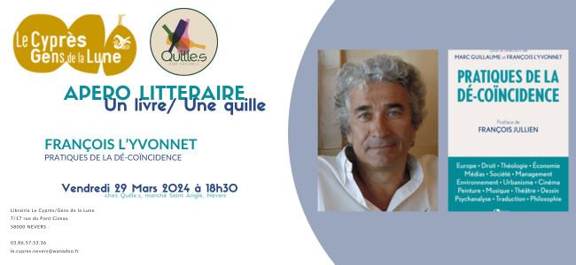 Apéro Littéraire avec François L'Yvonnet