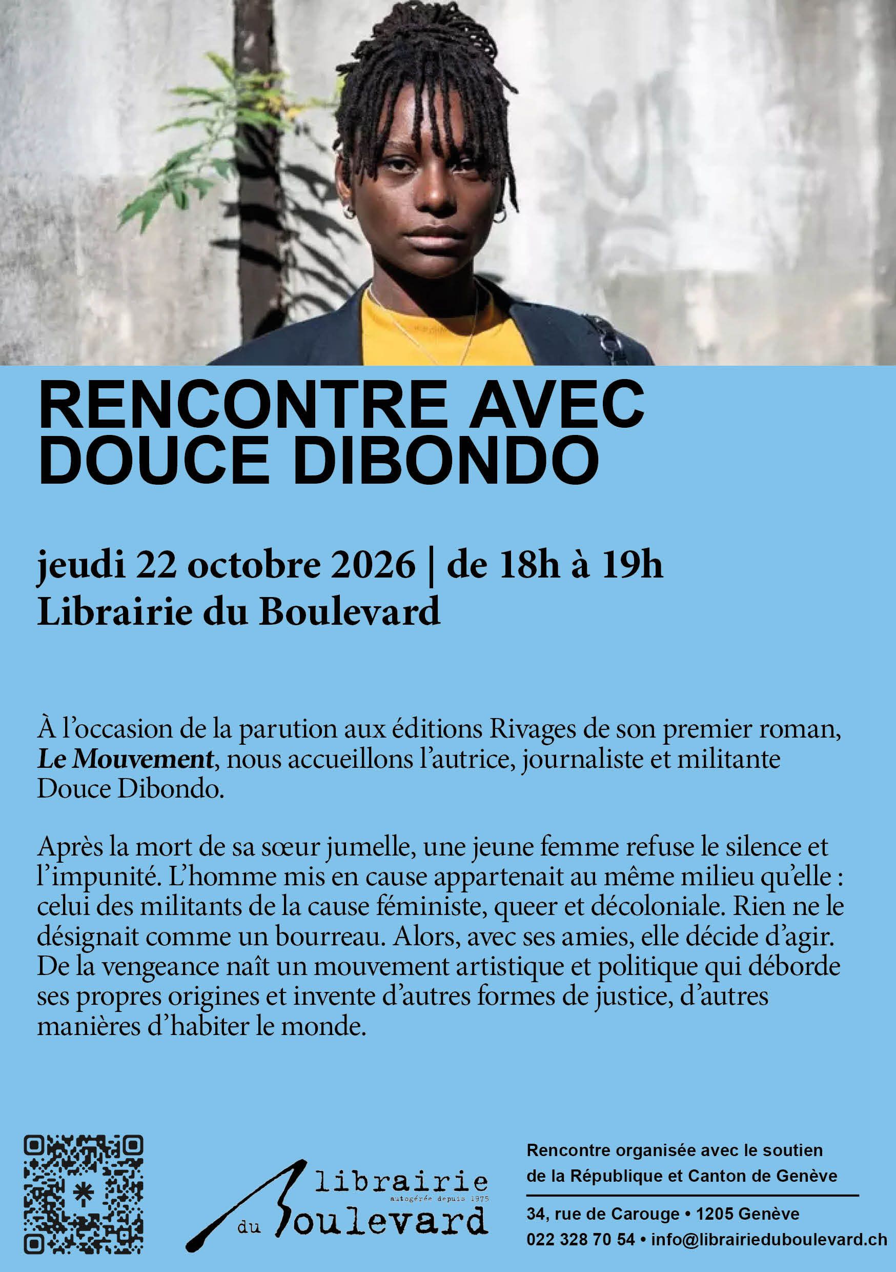 Rencontre avec Douce Dibondo