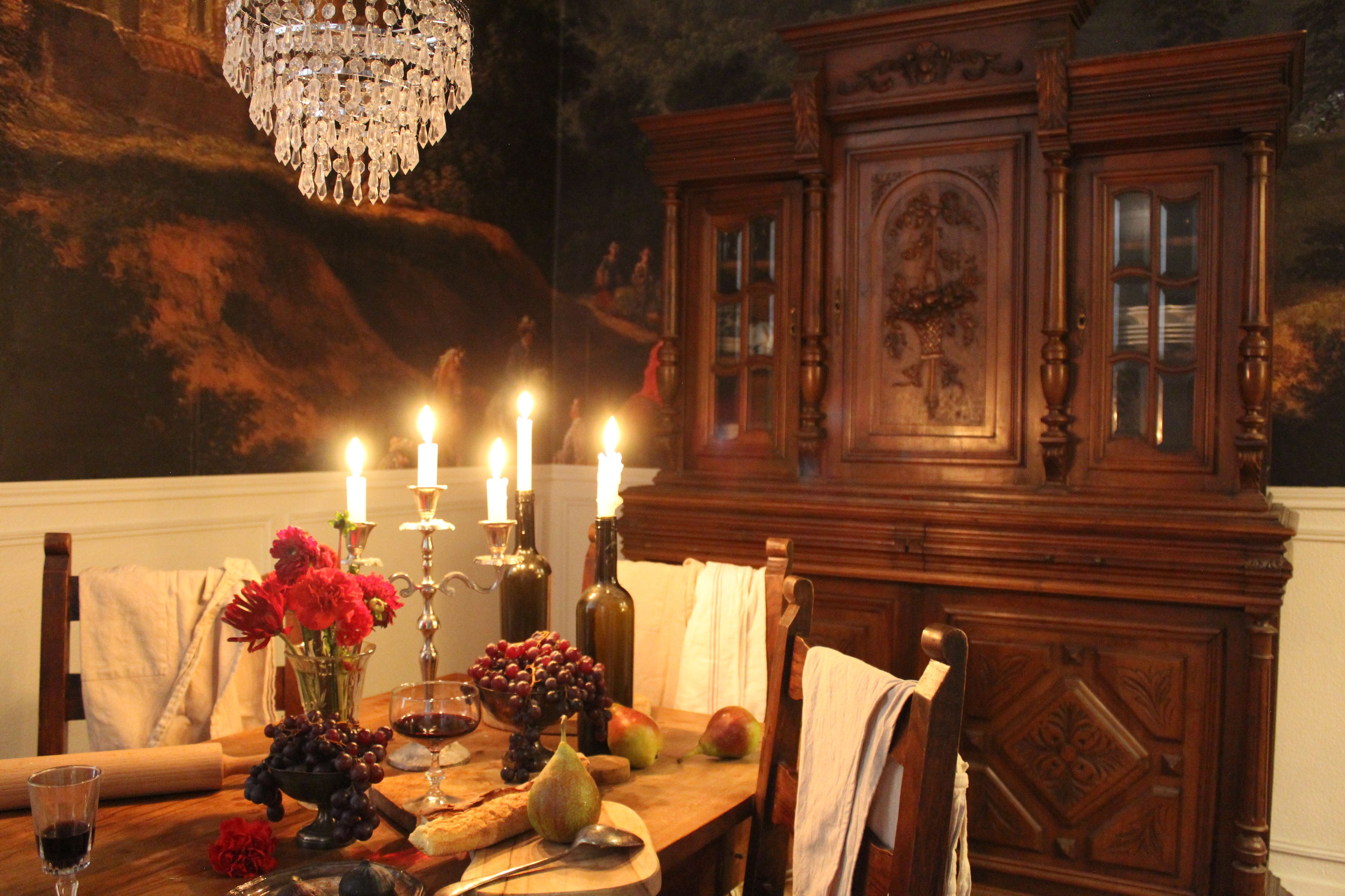 Cuisine à la chandelle : un dîner d'Halloween à Bordeaux