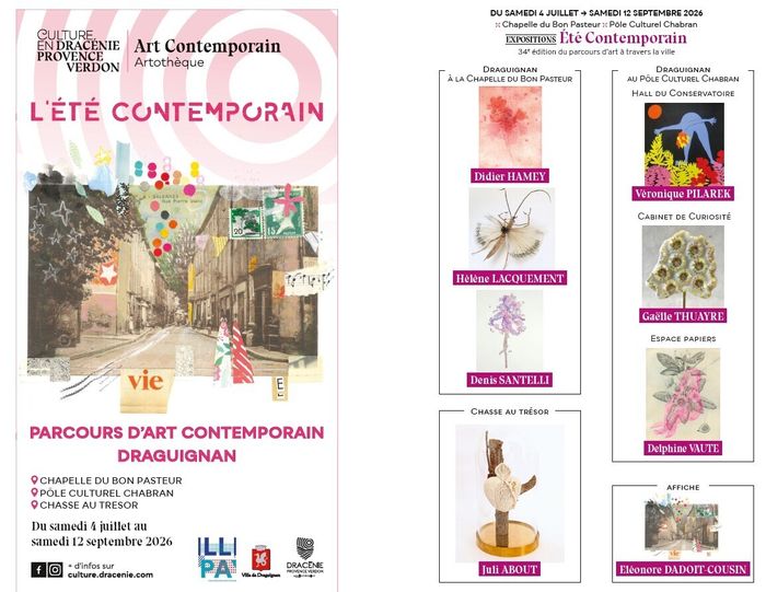 Expositions « L’Eté contemporain »