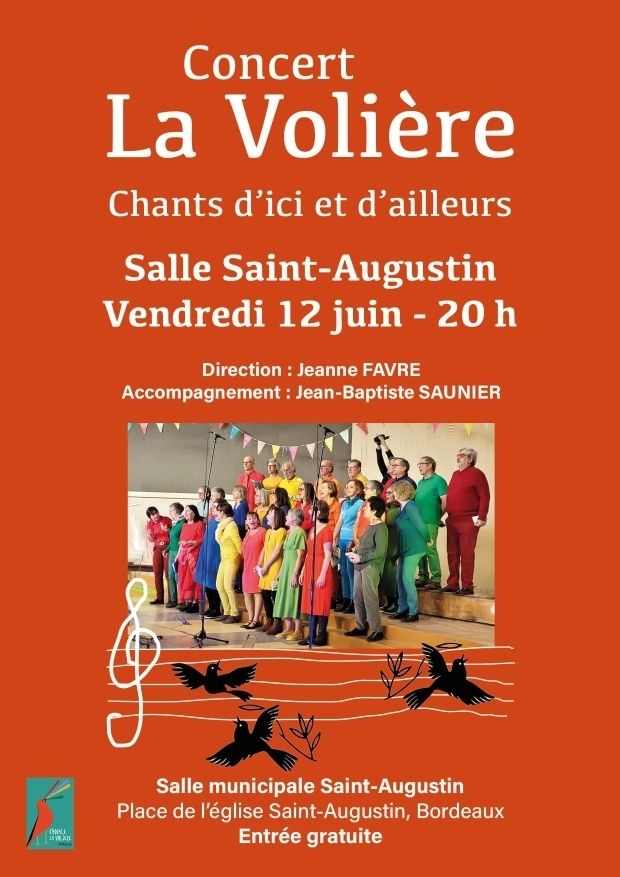 Concert La Volière, chants d'ici et d'ailleurs