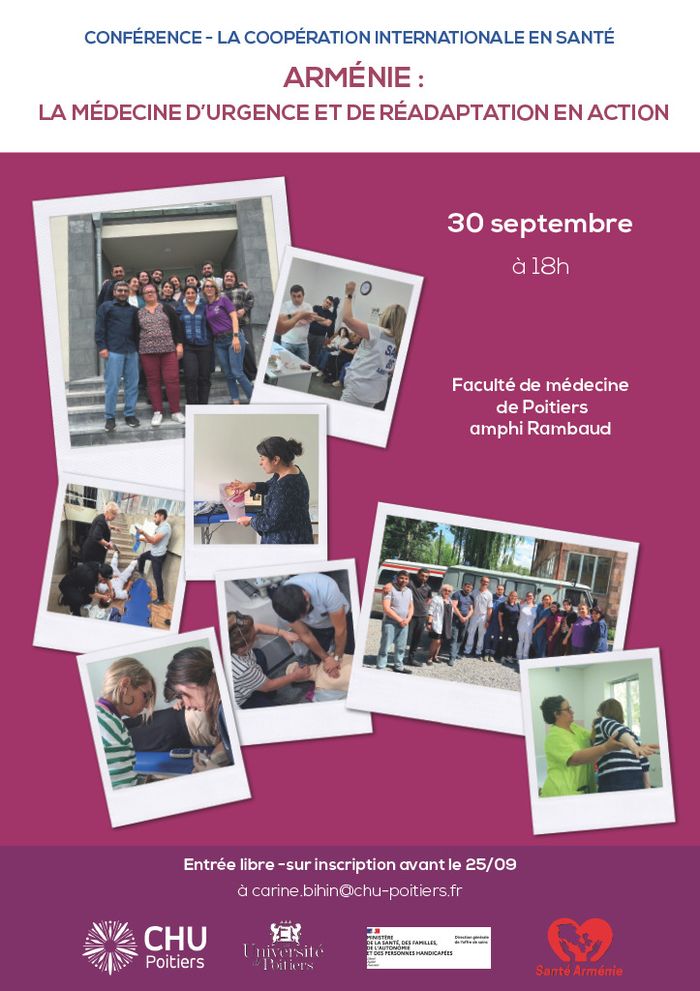 Conférence autour des métiers du médical et paramédical à l'international