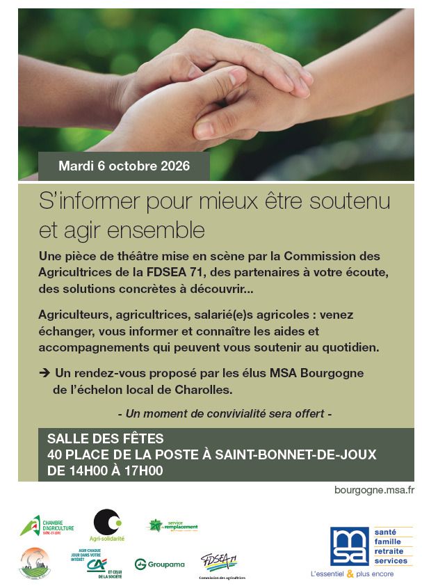 S’informer pour mieux être soutenu et agir ensemble