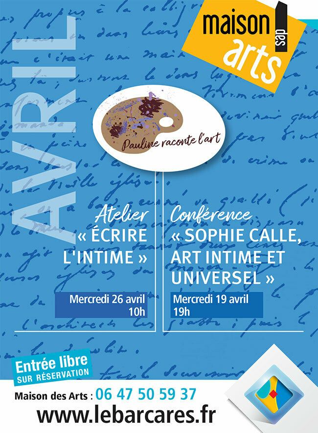 Atelier "écrire l'intime"
