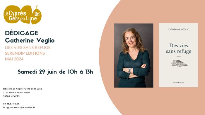 Dédicace de Catherine Veglio
