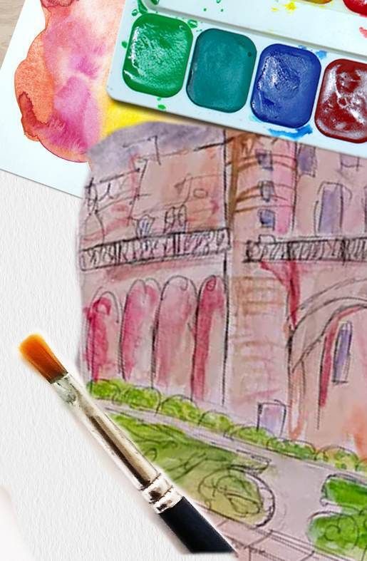 Urban Sketching au musée Toulouse-Lautrec