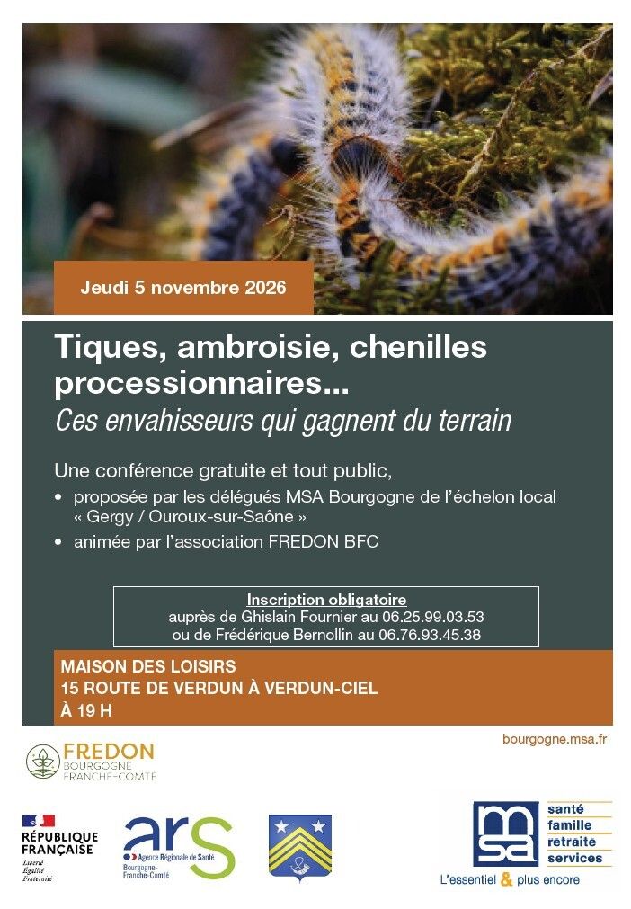 Tiques, ambroisie, chenilles processionnaires...ces envahisseurs qui gagnent du terrain