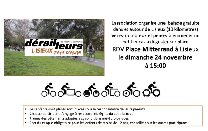 Balade à vélo au départ de Lisieux