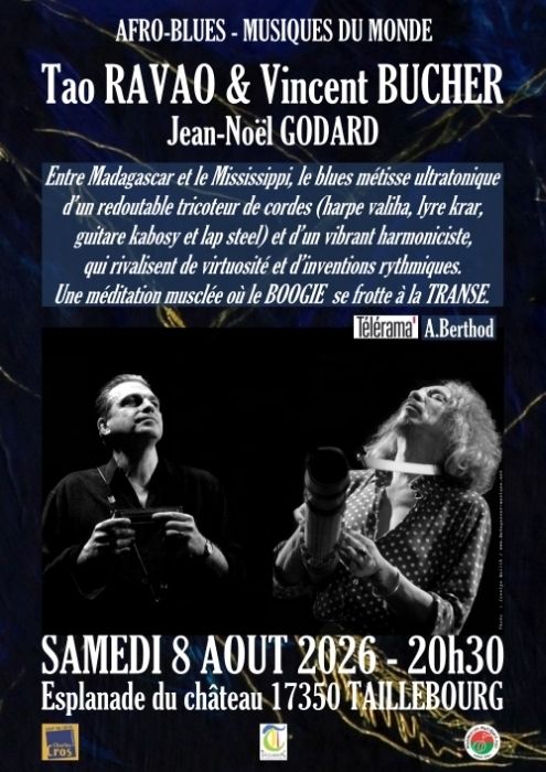 Tao RAVAO, Vincent BUCHER et Jean-Noël GODARD à Taillebourg  (17)