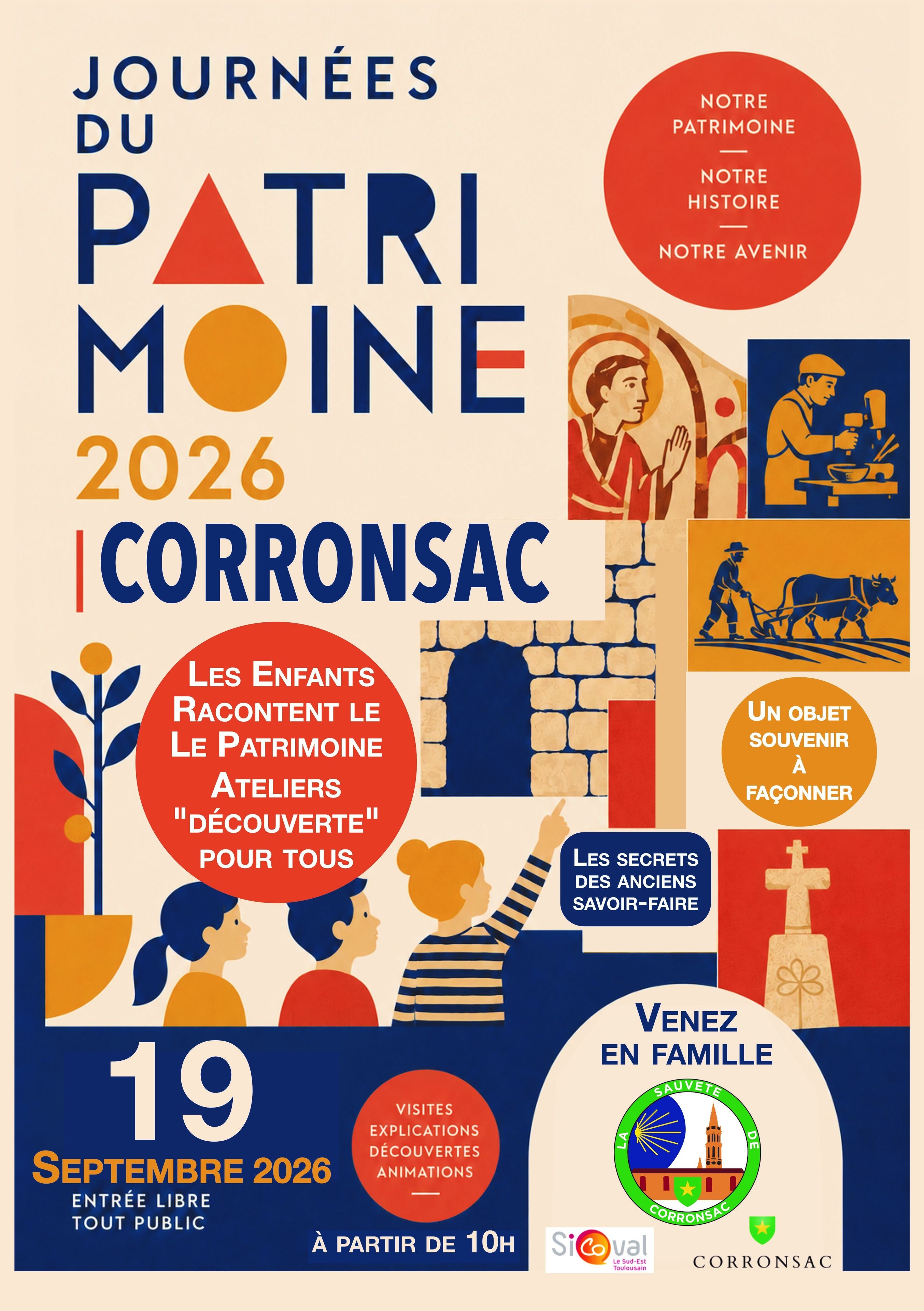 La Journée du Patrimoine à Corronsac