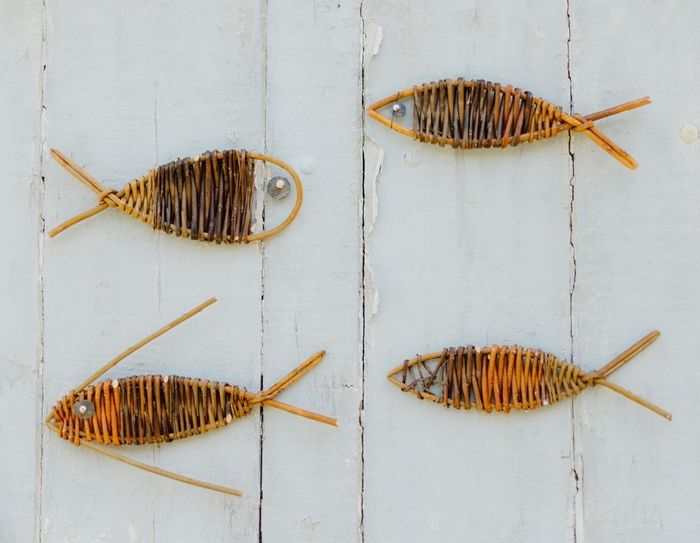 Atelier créatif - Fabrication de Poissons en Osier et Végétaux