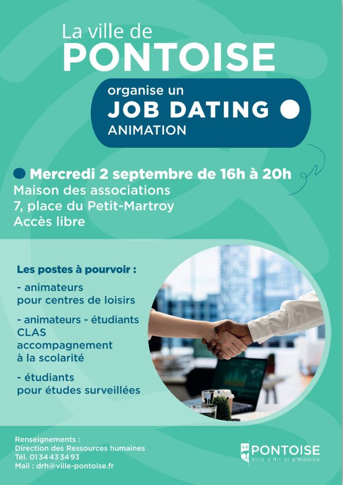 Jobdating animation Pontoise